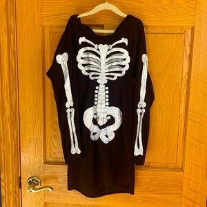 Sparkly Skeleton Dress Size Small womens